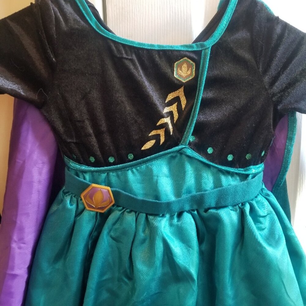 Little Girls Anna Frozen Costume  Size 5